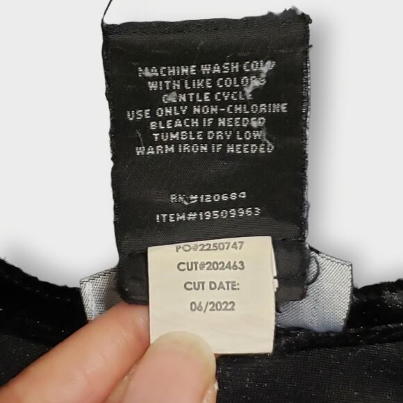 Hot Topic Cosmic Aura Black Velvet Corset Dress Sz 2X Goth Renaissance Halloween - Picture 7 of 11